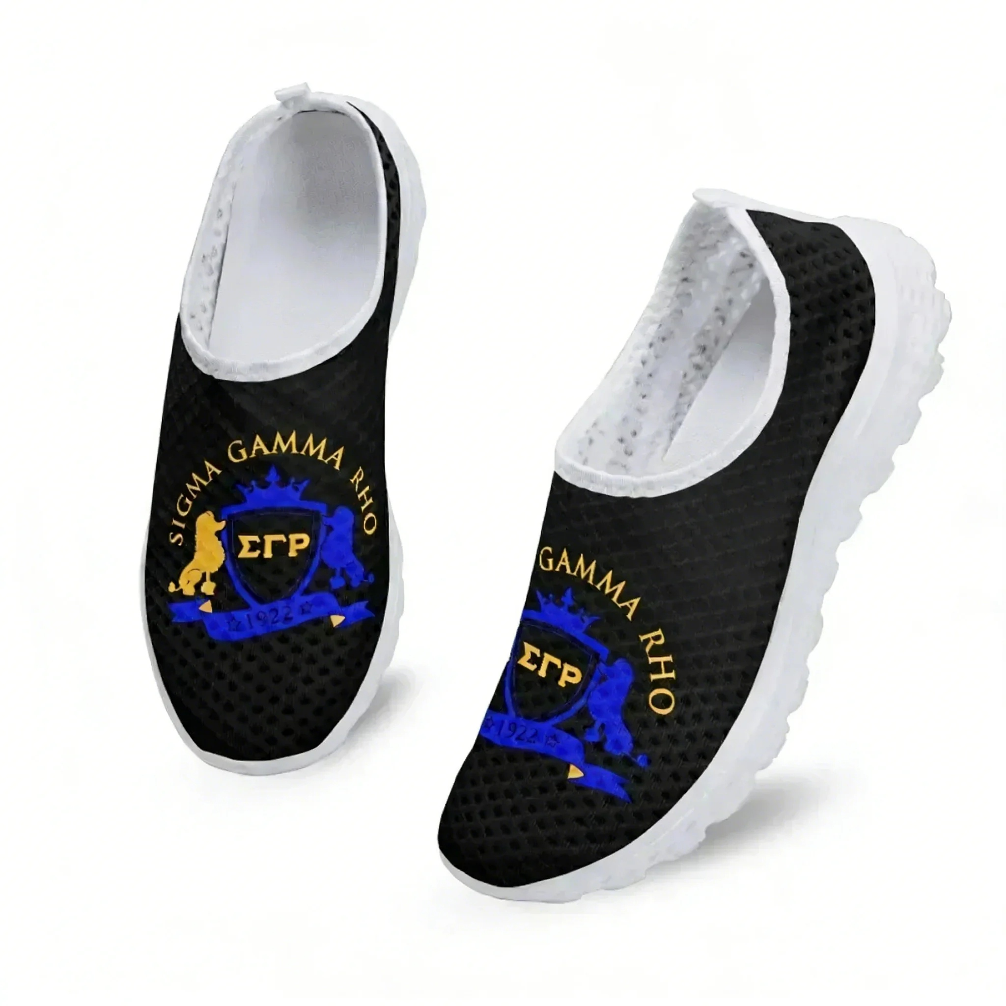 Women Shoes Tennis - シグマガンマローポッドラメッシュ高品質スニーカー女性男性ティーンエイジャーカジュアルファッションカスタムメイドテニスフラットカップルシューズ