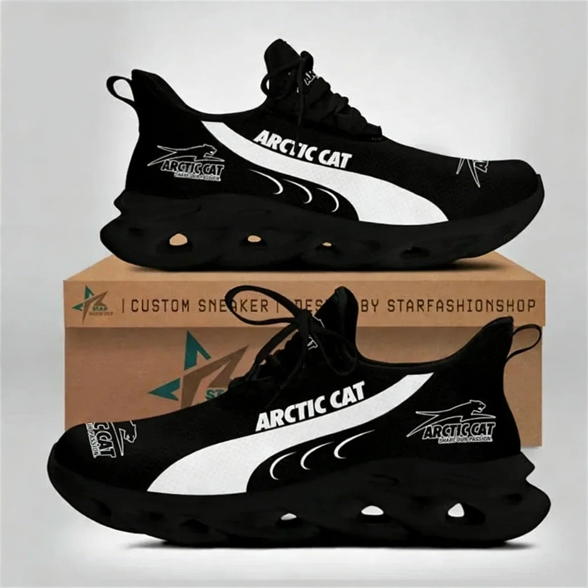 Women Shoes Tennis - 北極猫男性女性スニーカーカジュアルランニングシューズ軽量テニススポーツシューズビッグサイズ快適なカスタムメイドスニーカー