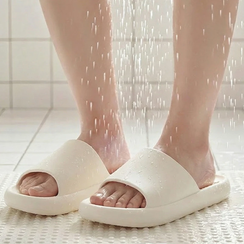 中空EVA素材のバスルームシャワーサンダル、女性用ソフトソー - Women'S Shoes For Flat Feet のレビューと価格