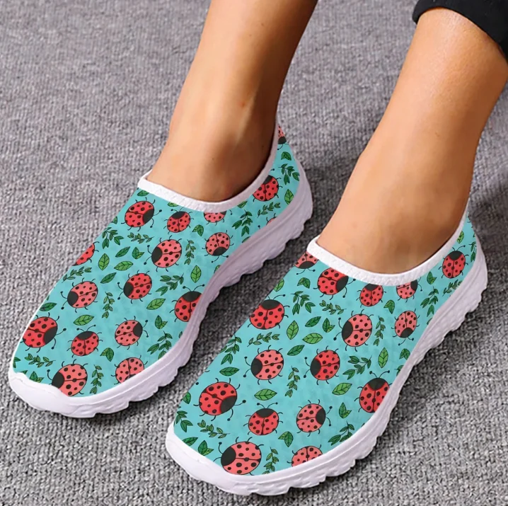 セブンスターテントウムシメッシュ高品質スニーカー女性男性ティ - Women Shoes Tennis のレビューと価格