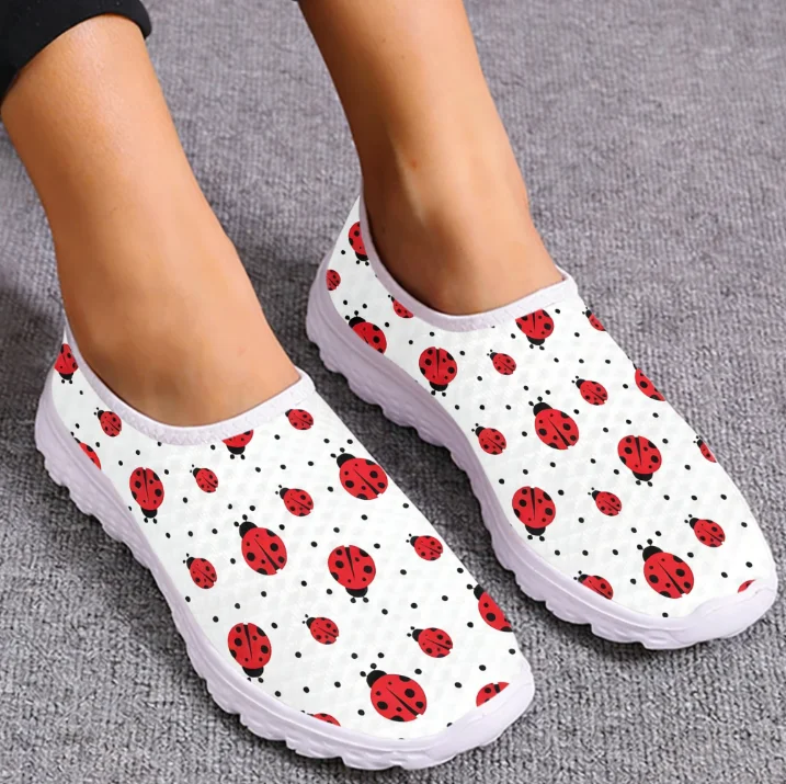 セブンスターテントウムシメッシュ高品質スニーカー女性男性ティ - Women Shoes Tennis のレビューと価格