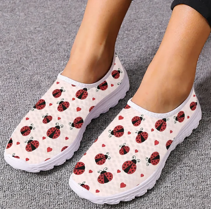 セブンスターテントウムシメッシュ高品質スニーカー女性男性ティ - Women Shoes Tennis のレビューと価格