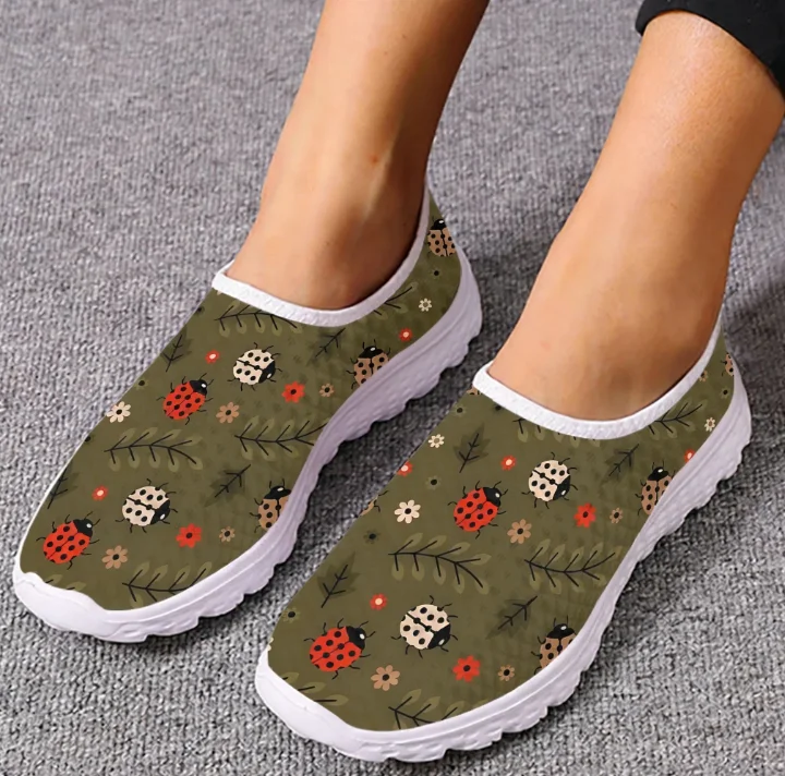 セブンスターテントウムシメッシュ高品質スニーカー女性男性ティ - Women Shoes Tennis のレビューと価格