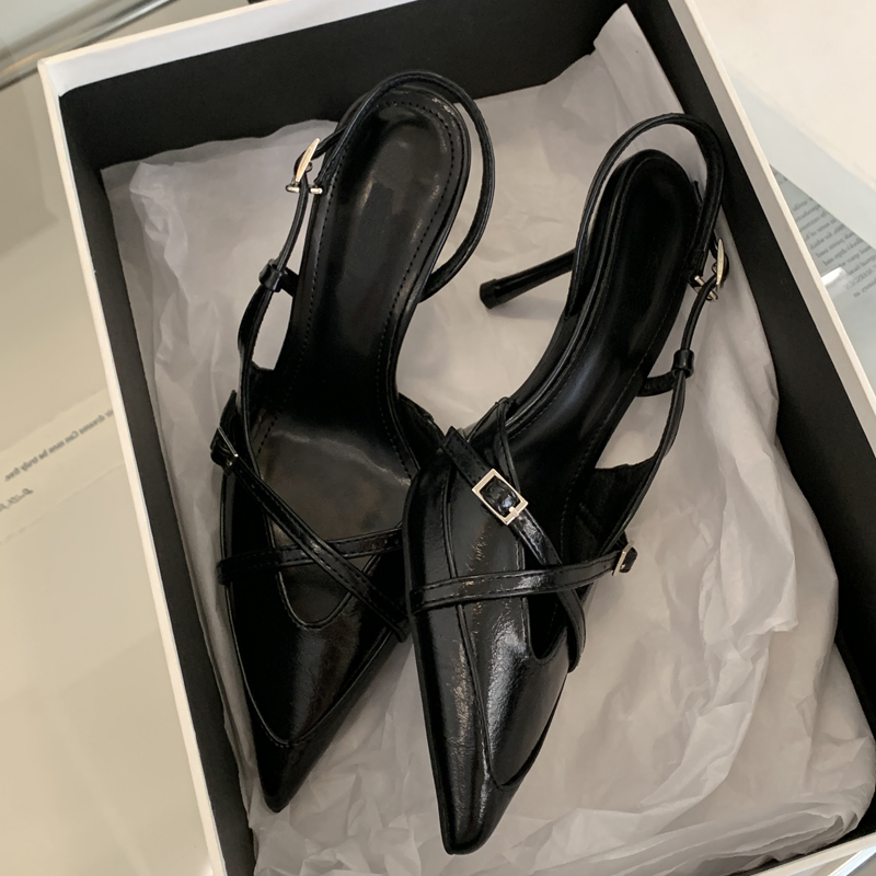 Eilyken ストリートスタイルのセクシーなバックルストラ - Women Shoes Zara のレビューと価格