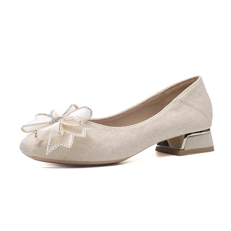 2025年レディース秋新作イブニングシューズ、ソフトソール、 - Slingback Pumps Women のレビューと価格