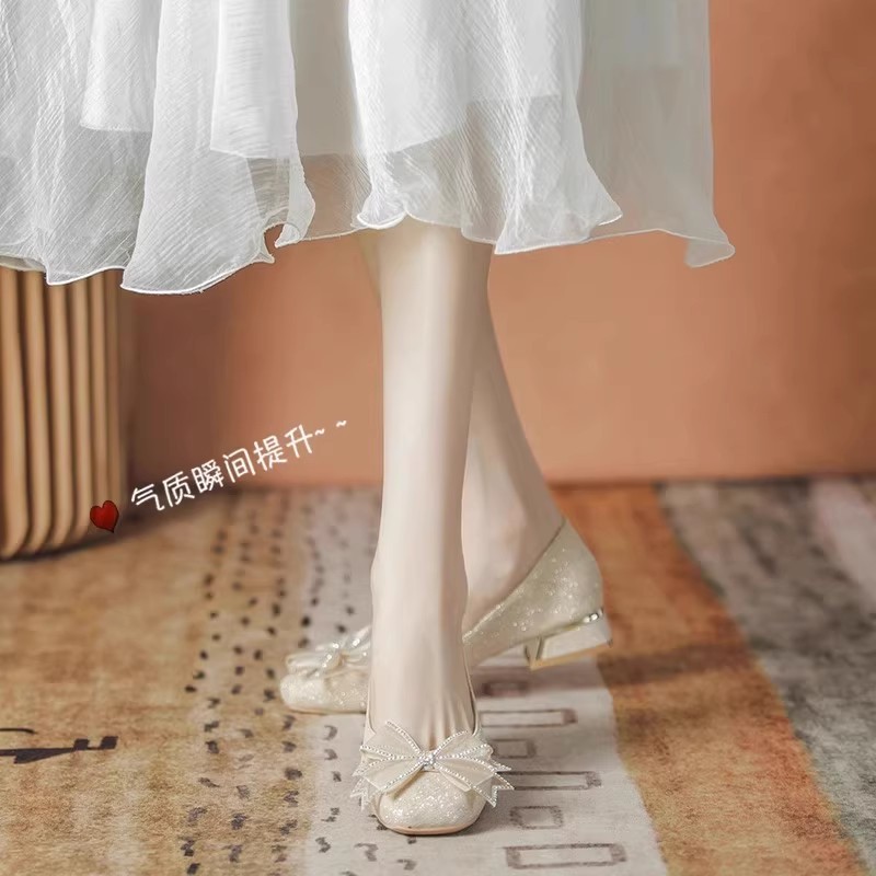 2025年レディース秋新作イブニングシューズ、ソフトソール、 - Slingback Pumps Women のレビューと価格