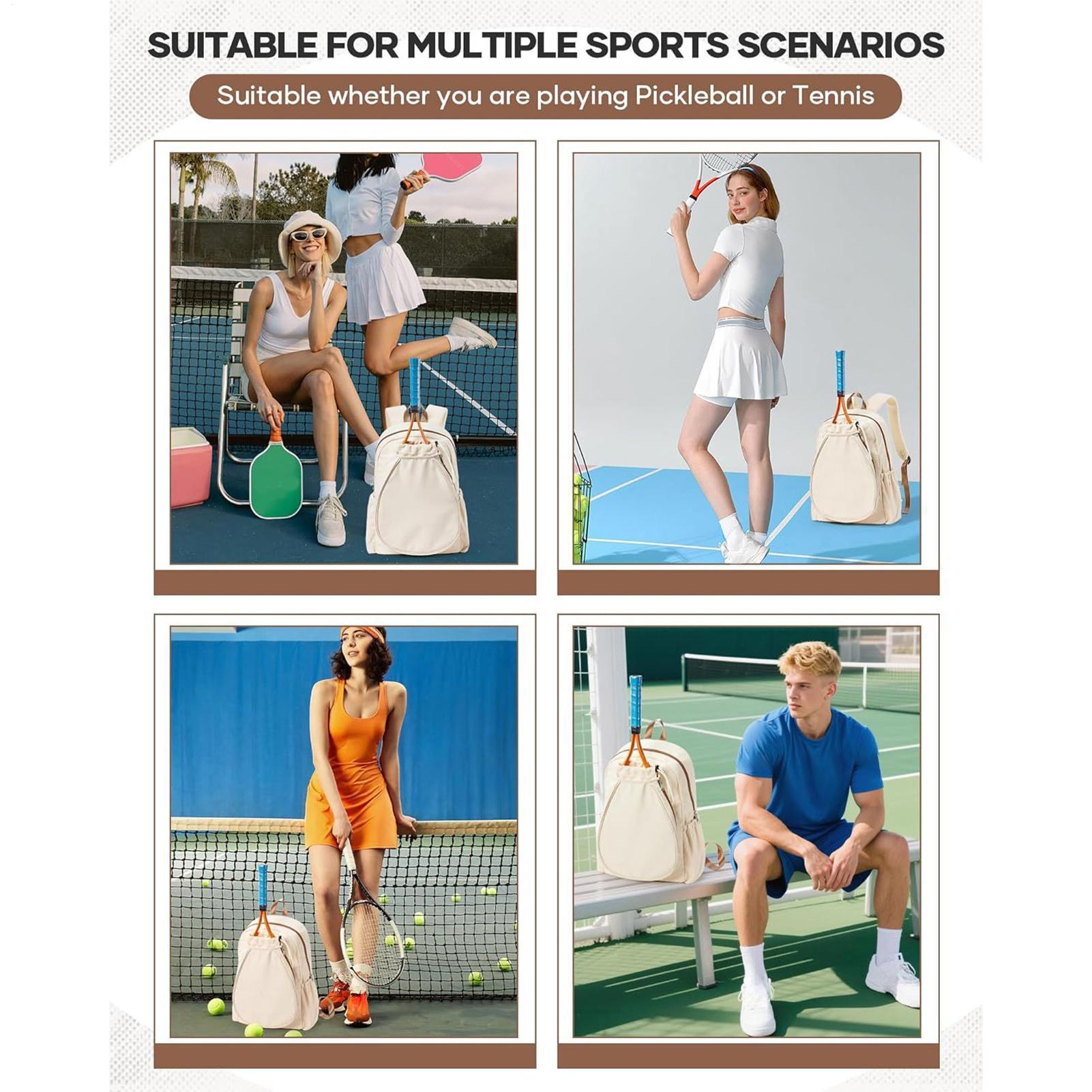 女性用ピックルボールバックパック、ラケット2本収納可能、シュ - Women Shoes Tennis のレビューと価格