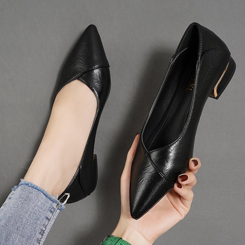 2026年春秋新作 ポインテッドトゥ シングルシューズ レデ - Slingback Pumps Women のレビューと価格