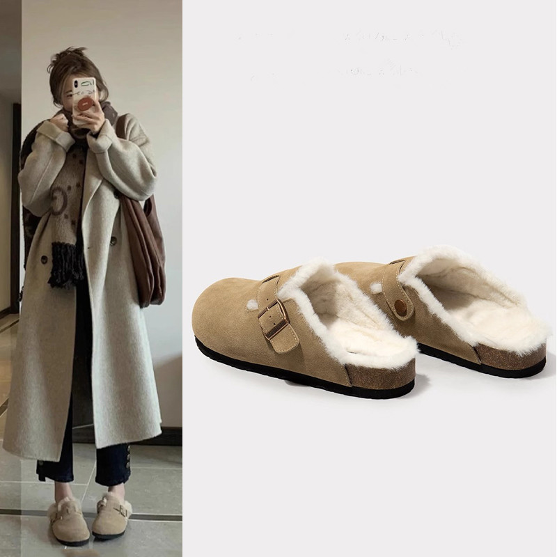 女性用スエードクロッグ、男性用ミュール、コルクフットベッドサ - Women'S Shoes With Arch Support のレビューと価格