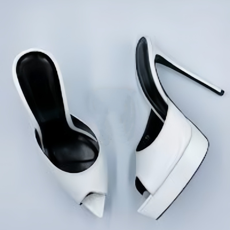 MKKHOU ファッションパンプス新高品質手作りカスタム靴セ - Peep Toe Heels のレビューと価格