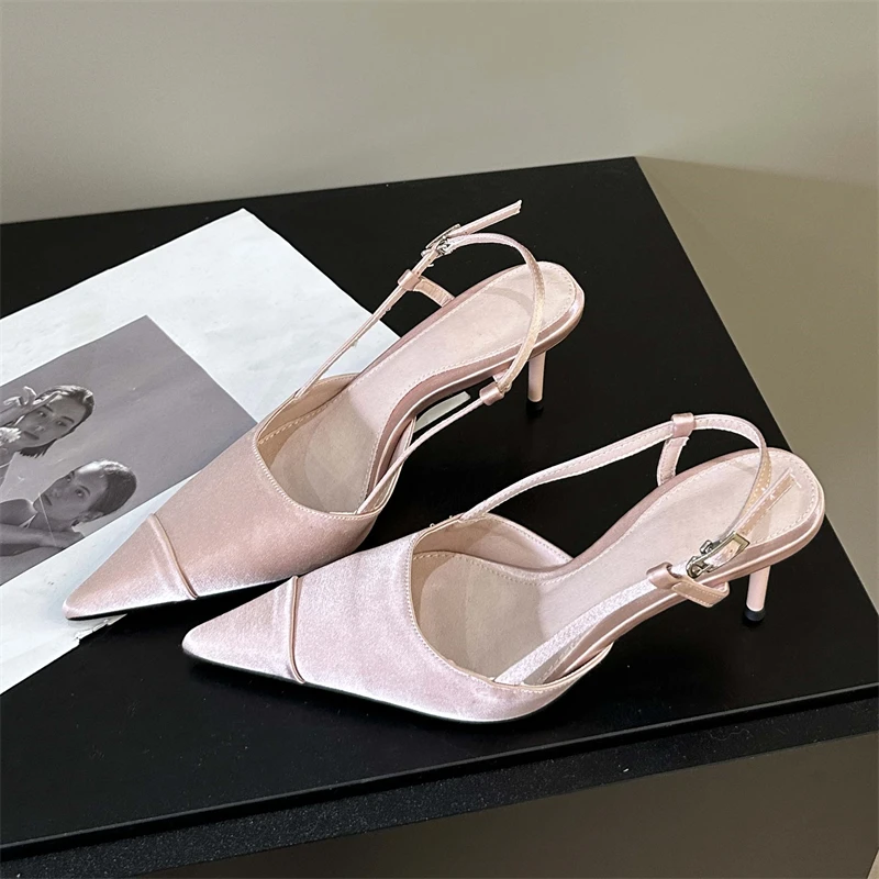 Eilyken 高品質サテンバックルストラップ女性パンプスサ - Women Shoes Zara のレビューと価格