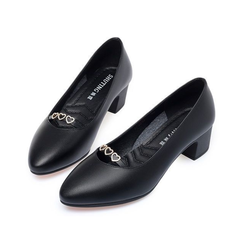 軽量の快適なスクエアヒールシューズ,女性,オフィス,パーティ - Women Shoes Zara のレビューと価格