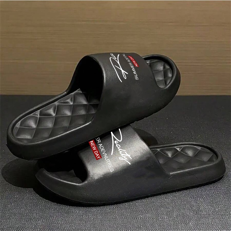 カップルスリッパ レディース メンズ ソフトチャンキースライ - Women'S Shoes For Flat Feet のレビューと価格