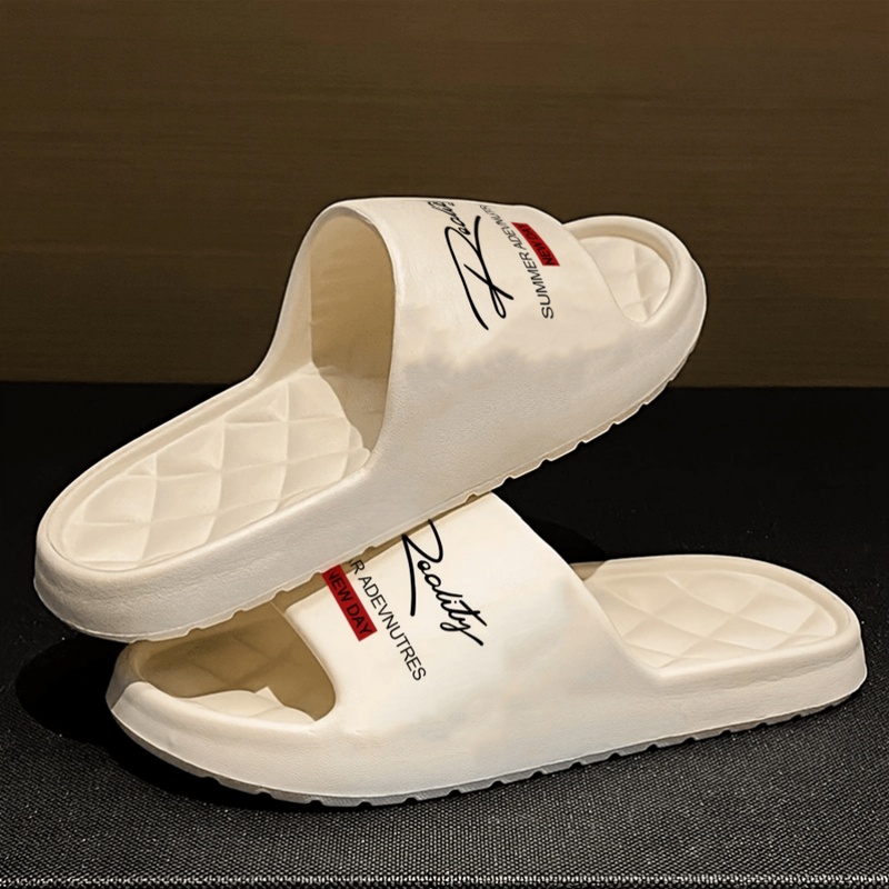 カップルスリッパ レディース メンズ ソフトチャンキースライ - Women'S Shoes For Flat Feet のレビューと価格