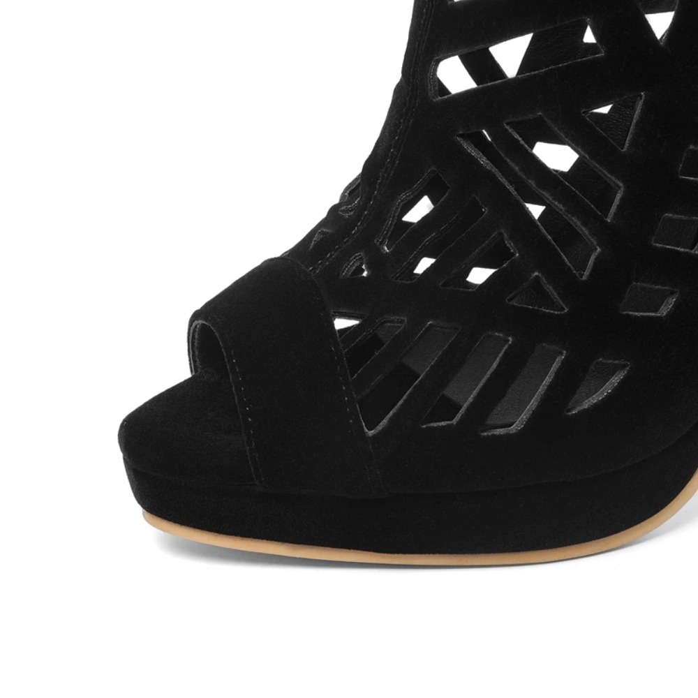 BLXQPY スーパービッグサイズ 28-52 ハイヒールサ - Peep Toe Heels のレビューと価格