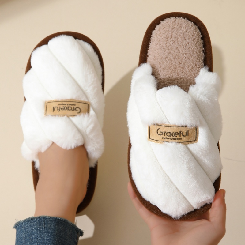 2026年冬用暖かいプラッシュ素材の女性用ソフトスリッパ、男 - Women'S Shoes For Flat Feet のレビューと価格