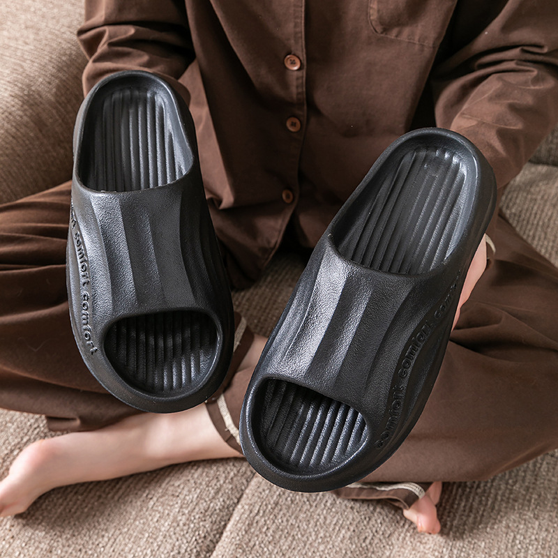 女性男性夏 EVA スリッパソフトノンスリップビーチサンダル - Women'S Shoes For Flat Feet のレビューと価格