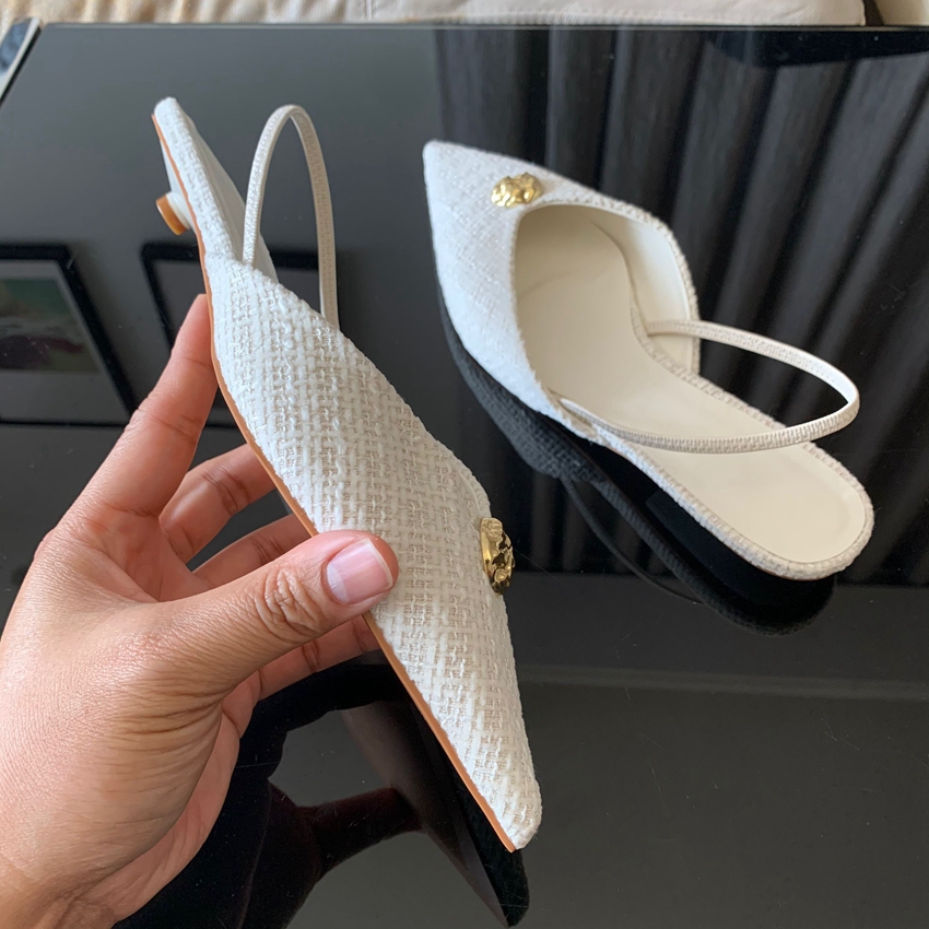 2025年新作ブランドレディースサンダル、ファッショナブルな - Slingback Pumps Women のレビューと価格