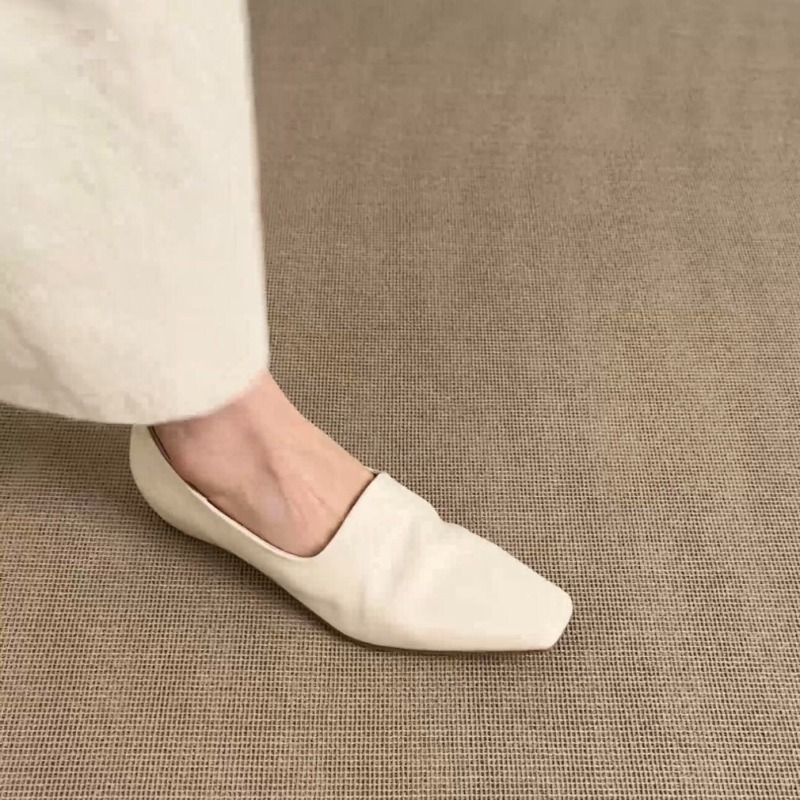 レトロフラットローファー レディース スリッポン ブリティッ - Slingback Pumps Women のレビューと価格